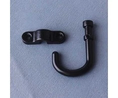 Oem Pasukamas kablys – juodas – 53 mm – metalinis kablys