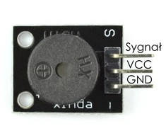 Oem Pasyvus garso signalo modulis be generatoriaus - juodas
