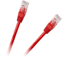 LP Oem Patchcord kabelis UTP 8c kištukas-kištukas 3.0m CCA raudonas kat.6e