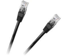 Inne Oem Patchcord kabelis UTP 8c kištukas-kištukas 3.0m CCA juodas cat.6e