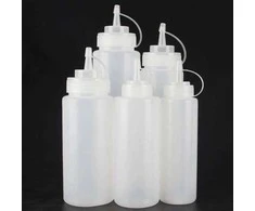 Oem PE/PP buteliukas 450ml - su dangteliu - skysčiams dozuoti