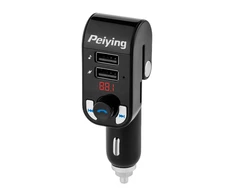 Peiying Automobilinis FM moduliatorius su Bluetooth