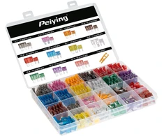Peiying Automobilio saugiklių dėžutė 250 vnt.