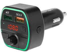 Peiying FM automobilinis siųstuvas su Bluetooth funkcija