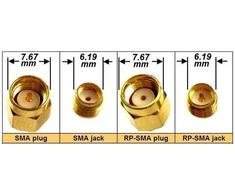 Oem Perėjimas - RP SMA lizdas į RP SMA lizdą - adapteris 1 vnt