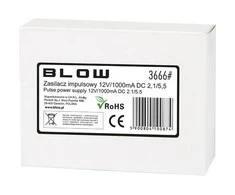 Perjungiamas maitinimo šaltinis 12V/1A BLOW kameroms