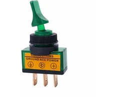 Perjungiklis - E-TEN1021 - 15A - 250V - 2 padėčių - 2 kontaktų