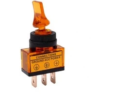 Perjungiklis - E-TEN1021 - 15A - 250V - 2 padėčių - 2 kontaktų