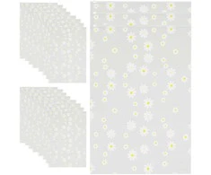 Oem Permatomi lapeliai - geltoni - 50x50 - lipnūs permatomi lapeliai