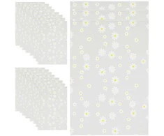 Oem Permatomi lapeliai - geltoni - 50x50 - lipnūs permatomi lapeliai