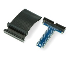 Pi T-Cobbler Plus, išplėtimo priedėlis Raspberry Pi 4 / 3 / 2 / B+, + laido juosta, Adafruit 2028