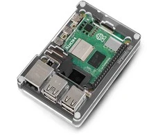 Pibow Coupe 5 - dėklas Raspberry Pi 5 - Ninja - PiMoroni PIM677