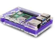 Pibow Coupe 5 – Raspberry Pi 5 dėklas – Royale – PiMoroni PIM679