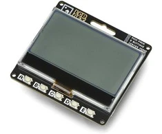 Pico GFX Pack - monochromatinis LCD ekranas - RGBW apšvietimas - skirtas Raspberry Pi Pico - PiMoroni PIM656