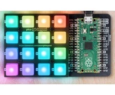 Pico RGB klaviatūra, su apšvietimu, skirta Raspberry Pi Pico, PiMoroni