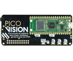 PicoVision – grafikos sistema – 2xRP2040 – PiMoroni PIM674