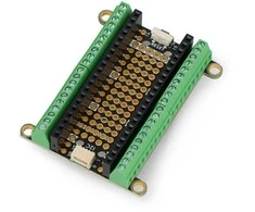 PiCowbell terminalas – Raspberry Pico/Pico W skydas – Sraigtinės jungtys – Atstatymo mygtukas – STEMMA QT – Adafruit 5907