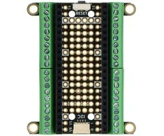 PiCowbell terminalas – Raspberry Pico/Pico W skydas – Sraigtinės jungtys – Atstatymo mygtukas – STEMMA QT – Adafruit 5907