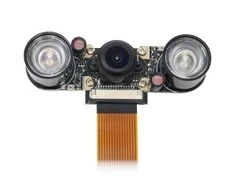 PiHut ZeroCam NightVision FishEye - 5Mpx naktinė Fisheye kamera - skirta Raspberry Pi