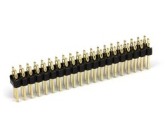 Pimoroni Goldpin karpomas kištukas 2x20 kaiščių 2.54mm skirtas Raspberry Pi