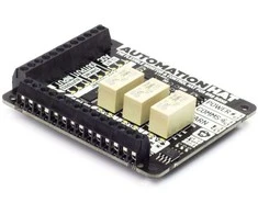 Pimoroni Automatinis Hat 3x relė + LED, Raspberry Pi išplėtimas