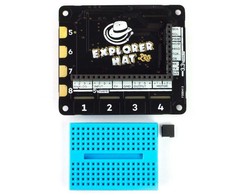Pimoroni Explorer HAT Pro, Raspberry Pi 4B/3B+/3B/2B maketavimo plokštės priedėlis