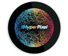 Pimoroni HyperPixel 2.1 Round - didelės raiškos ekranas, skirtas Raspberry Pi
