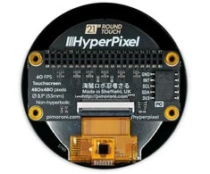Pimoroni HyperPixel 2.1 Round - didelės raiškos ekranas, skirtas Raspberry Pi