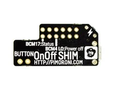 Pimoroni OnOff SHIM, įjungimo/išjungimo jungiklis, Raspberry Pi priedėlis