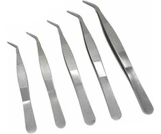 Pincetas 25 cm - lenktas - universalus pincetas - pincetas