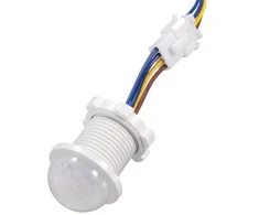 PIR infraraudonųjų spindulių judesio jutiklis - 230V - 20mm - judesio detektorius - LED