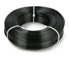 Plastikas Fiberlogy Refill ABS 1.75mm 0.85kg - Juodas