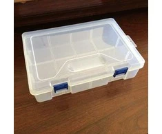 Oem Plastikinė dėžutė 230x160x60mm - uždaras konteineris - Organizatorius