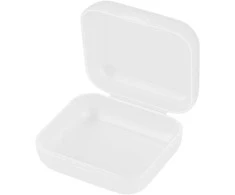 Plastikinė dėžutė 35x35x18mm - uždaras konteineris - Organizatorius