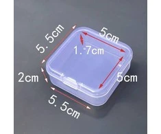 Oem Plastikinė dėžutė 50x50x20mm - uždara talpa