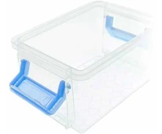 Oem Plastikinė dėžutė - 55x45x15 mm - Rakinamas konteineris - Tvarkyklės