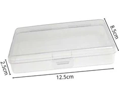 Oem Plastikinė dėžutė - 55x45x15 mm - Rakinamas konteineris - Tvarkyklės