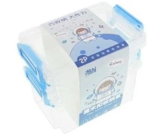 Oem Plastikinė dėžutė - 55x45x15 mm - Rakinamas konteineris - Tvarkyklės