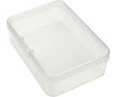 Plastikinė dėžutė - 55x45x15mm - Uždara talpykla - Organizatorius