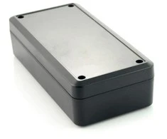 Plastikinė dėžutė Kradex Z125 juoda 190x90x51mm
