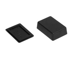 Plastikinė dėžutė Kradex Z43 juoda 46x31x16mm