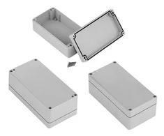 Plastikinė dėžutė Kradex Z54JS šviesiai pilka 89x75x41mm