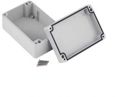 Plastikinė dėžutė Kradex Z57JS IP67 šviesiai pilka 118x78x55mm