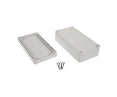 Plastikinė dėžutė Kradex Z58J šviesiai pilka 158x82x55mm