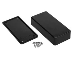 Plastikinė dežutė Kradex Z75 ABS Juoda 95x45x23mm
