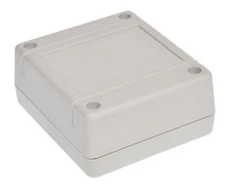 Plastikinė dėžutė Kradex Z79J šviesiai pilka 90x80x38mm