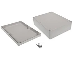 Plastikinė dėžutė Kradex Z90J šviesiai pilka 225x175x80mm