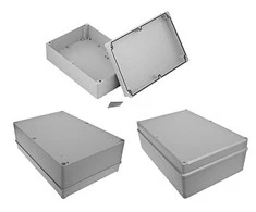 Plastikinė dėžutė Kradex Z95JS IP67 ABS šviesiai pilka 283x193x96mm