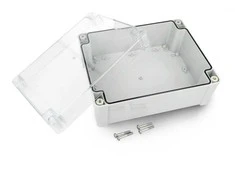 Plastikinė dėžutė Kradex ZP240 šviesiai pilka IP67 TM PC 240x191x105mm