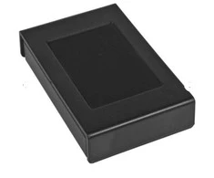 Plastikinė nuotolinio valdymo pultų dėžutė KRADEX Z122 IP53 juoda 108x69x25mm